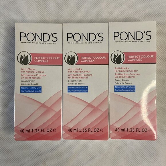 Pack of 3 Pond's Perfect Colour Complex Anti-Marks For Natural Colour crema skin - Picture 1 of 5